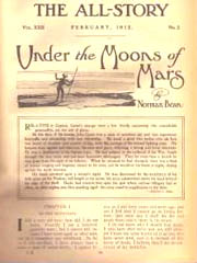   `Under the Moons of Mars`    `All-Story`