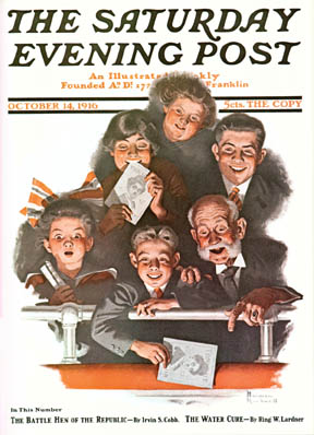 Saturday Evening Post, 1916, 14 .      ` `