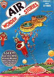 Air Wonder Stories, February 1930
