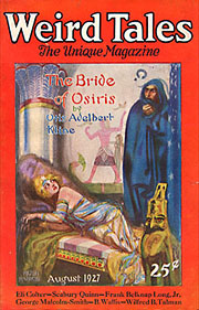 Weird Tales, August 1927