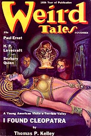 Weird Tales, November 1938