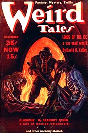 Weird Tales, December 1939