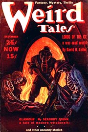Weird Tales, December 1939